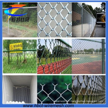 Galvanized and PVC Coated Chain Link Fencing for Stadium (CT-1)